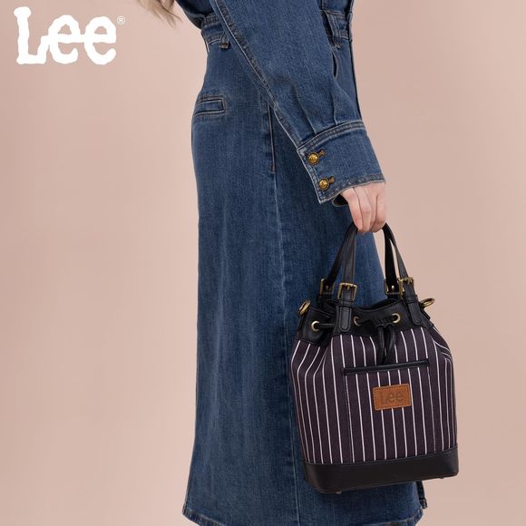 x Lee Versatile Bucket Bag for Women Drawstring Hobo Purses Convertible Bags